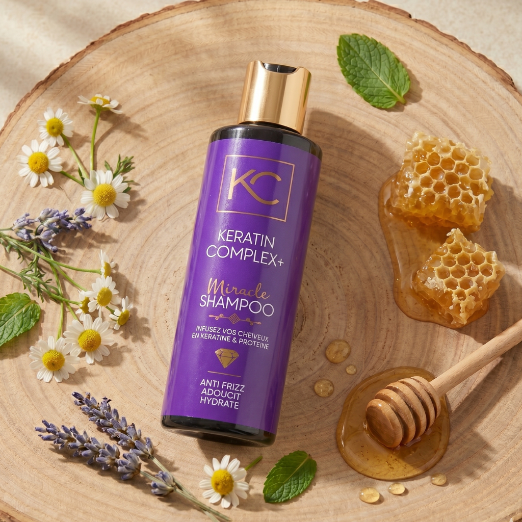 Keratin shampoing